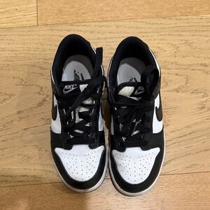 Nike Kids Black and White Sneakers